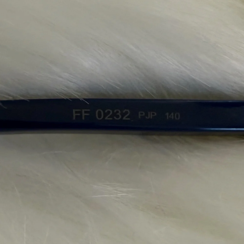 Fendi FF 0232 PJP Eyeglasses and Case | Blue Frame Made in Italy | Authenticated